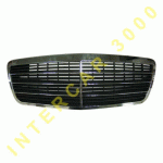 GRILL PLASTIC GRAY SET CLASSIC/ELEGANCE MERCEDES E-CLASS W210 99-02 