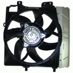 FAN SET 33 cm (1 PIN) PETROL/DIESEL PEUGEOT 1007 05- 