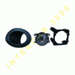 FOG LAMP FRONT LEFT WITH REINFORCEMENT AND FRAME H11 CITROEN C1 06-11