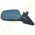 DOOR MIRROR RIGHT ELECTRICAL PRIMED WITH HEATER 3 DOORS 5 PIN 00- AUDI A3 96-03 