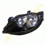 HEAD LAMP LEFT BLACK H7/H7 SEAT IBIZA 08-12