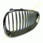 GRILL LEFT NICKEL WHOLE BMW 5 series E60 SEDAN - E61 WAGON 07-10 