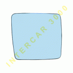 СТЪКЛО ЗА ОГЛЕДАЛО ДЯСНО ЕЛЕКТРИЧЕСКО С НАГРЕВАТЕЛ MERCEDES E-CLASS W124 84-95 