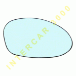 GLASS WITH HEATER FOR RIGHT DOOR MIRROR BLUE BMW 3 series E90 SEDAN/E91 WAGON 05-08