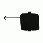 КАПАЧКА ЗА ТЕГЛИЧ НА ПРЕДНА БРОНЯ ГРУНДИРАНА 4X4 FIAT PANDA 03-12 