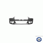FRONT BUMPER PRIMED WITH PUNCTURE HOLES FOR PARK DISTANCE CONTROL AND COVER FOR TOW HOOK WITH TUV AUDI A4 12-16