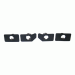REINFORCEMENT PLASTIC FOR PARK DISTANCE CONTROL FOR REAR BUMPER SET (4 PCS) VW GOLF VI 08-13