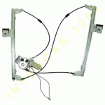 WINDOW REGULATOR FRONT LEFT WITH MOTOR 3 DOORS (2 CABLES) EUROPE FORD FOCUS 98-04 