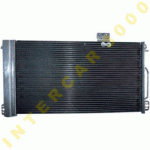 CONDENSER 640x374x16 (ALL PETROL ENGINES WITHOUT CDI) (NISS.94544) MERCEDES CLK W209 02-10 