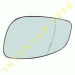СТЪКЛО ЗА ОГЛЕДАЛО ЛЯВО OPEL VECTRA C 02-05