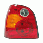 TAIL LAMP LEFT WITH YELLOW INDICATOR 3/5 DOORS VW POLO 02-05 