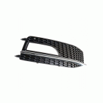 GRILL IN FRONT BUMPER LEFT WITH STRIP CHROME (WITHOUT DISTANCE CONTROL) S4 AUDI A4 12-16