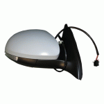 ОГЛЕДАЛО ДЯСНО ГРУНДИРАНО ЕЛЕКТРИЧЕСКО С НАГРЕВАТЕЛ И МИГАЧ VW TIGUAN 08-11