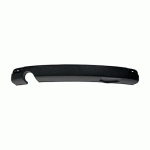 SPOILER FOR REAR BUMPER WITH ONE HOLE FOR TAILPIPE AUDI A1 10-15