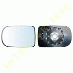 GLASS FOR DOOR MIRROR LEFT LONG (16.7 cm) WITH HEATER BMW 5 series E39 96-03 