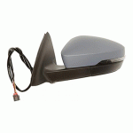 ОГЛЕДАЛО ДЯСНО ЕЛЕКТРИЧЕСКО ГРУНДИРАНО С НАГРЕВАТЕЛ И МИГАЧ SKODA OCTAVIA 13-17