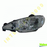 HEAD LAMP LEFT H1/H7 06- VALEO PEUGEOT 206 98- 
