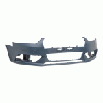 FRONT BUMPER PRIMED WITH HOLES FOR HEAD LAMP WASHER AUDI A4 12-16