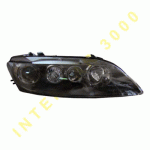 HEAD LAMP RIGHT ELECTRICAL WITH MOTOR WITHOUT FOG LAMP BRONZE H1/H1 05- MAZDA 6 02-08 