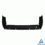 БРОНЯ ЗАДНА ЧЕРНА С ДУПКИ ЗА ПАРКТРОНИК (1 ВРАТА) С TUV OPEL COMBO 12- 