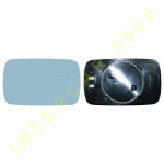 GLASS SHORT WITH HEATER FOR LEFT DOOR MIRROR (15.5 cm) 98- BMW 5 series E39 96-03 
