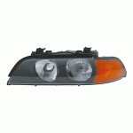 HEAD LAMP LEFT WITH YELLOW INDICATOR H7/HB3 -00 BMW 5 series E39 96-03 