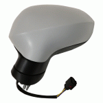 DOOR MIRROR LEFT ELECTRICAL WITH HEATER AND FOLDABLE PRIMED SEAT LEON 09-12