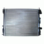 РАДИАТОР ВОДЕН 1.2 16V(D4F) С A/C 98-03 /1.5DCi БЕЗ A/C 01- (NISS.63809) RENAULT KANGOO 98-03 