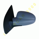 DOOR MIRROR LEFT ELECTRICAL PRIMED WITH HEATER H/B DAEWOO CHEVROLET KALOS -05 SDN-H/B 