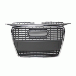 GRILL PLASTICCHROME (GRAY PRIMED) 05- AUDI A3 03-08