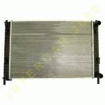 COOLING RADIATOR 499x349x22 1.25EFi/1.3EFi/1.4EFi/1.4TDCi/1.6EFi +/- A/C (NISS.62027A) FORD FIESTA 05-08 