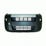 БРОНЯ ПРЕДНА ГРУНДИАРАНА С ДУПКИ ЗА ХАЛОГЕНИ С ХРОМИРАНА ЛАЙСНА (ТОВАРЕН) CITROEN NEMO 08- 