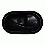 DOOR INNER HANDLE FRONT RIGHT BLACK OPEL MOVANO 09-