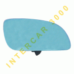 GLASS FOR DOOR MIRROR RIGHT ASPHERICAL BLUE WITH HEATER AND DIVIDER LINE (ORIGINAL) AUDI A8 02-09