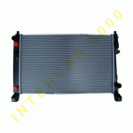 COOLING RADIATOR 650x400 PETROL/DIESEL AUTOMATIC GEAR BOX +/- A/C MERCEDES A-CLASS W169 04-08 