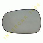 GLASS FOR DOOR MIRROR RIGHT ELECTRICAL WITH HEATER NISSAN MICRA ( K12) 03-07 