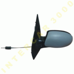 DOOR MIRROR LEFT PRIMED WITH CABLE FORD FOCUS 98-04 
