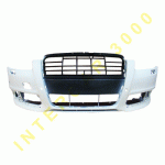 FRONT BUMPER PRIMED WITH PARK DISTANCE CONTROL WITH HOLES FOR WASHERS AUDI A6 08-11