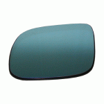 GLASS FOR DOOR MIRROR LEFT WITH HEATER -00 AUDI A3 96-03 