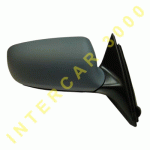 DOOR MIRROR RIGHT ELECTRICAL PRIMED FOLDABLE WITH HEATER 5 DOORS 10 PIN 00- AUDI A3 96-03 