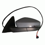 ОГЛЕДАЛО ЛЯВО ЕЛЕКТРИЧЕСКО ГРУНДИРАНО С НАГРЕВАТЕЛ И МИГАЧ ПРИБИРАЩО СЕ И ДОЛНИ СВЕТЛИНИ (ВИСОКО КАЧЕСТВО) SKODA OCTAVIA 13-17