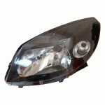 HEAD LAMP LEFT ELECTRICAL/MANUAL SMOKED H4 DACIA SANDERO 07-13