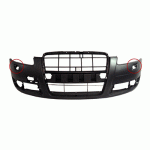 FRONT BUMPER PRIMED WITH HOLES FOR HEAD LAMP WASHERS AUDI A6 04-08 