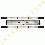 GRILL PLASTIC SET 96- IVECO DAILY 80-00 