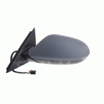 DOOR MIRROR LEFT ELECTRICAL PRIMED WITH HEATER INDICATOR AND FOLDABLE SIDE ASSIST (SENSOR FOR DEAD CENTER)WITH 12 PINS AUDI A6 15-18