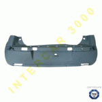 REAR BUMPER PRIMED 5 DOORS WITH WITH TUV CITROEN C4 08-11