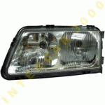 HEAD LAMP LEFT ELECTRICAL/MANUAL H7+H1 -00 TYC AUDI A3 96-03 