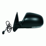 DOOR MIRROR LEFT ELECTRICAL PRIMED WITH HEATER AND INDICATOR AND FOOT LAMP FOLDABLE ASPHERICAL GLASS 11 PIN SKODA OCTAVIA 09-13