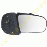 DOOR MIRROR RIGHT ELECTRICAL WITH HEATER AND ASPHERICAL WITHOUT COVER AND INDICATOR FOLDABLE 9 PIN MERCEDES E-CLASS W210 99-02 