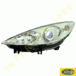 HEAD LAMP LEFT ELECTRICAL H1/H7 MAGNETI MARELLI 05- PEUGEOT 307 01-08